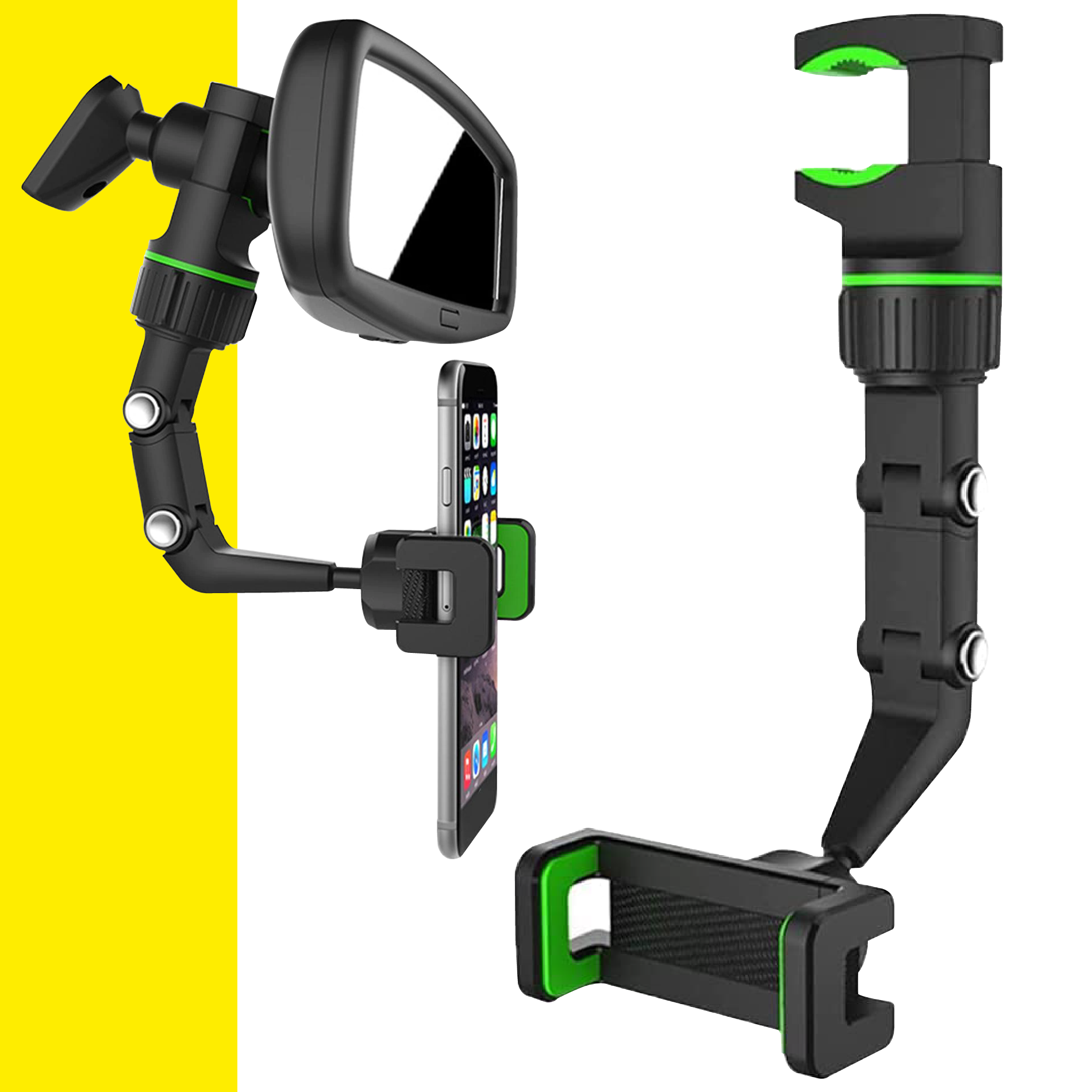 Miniatura 7 de Soporte Celular Holder Espejo Retrovisor